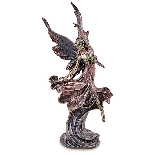 Cтатуэтка колекційна Фея Танцююча Veronese 23х10,5 см Коричневий AL229090