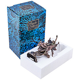 Cтатуэтка колекційна Фея Танцююча Veronese 23х10,5 см Коричневий AL229090