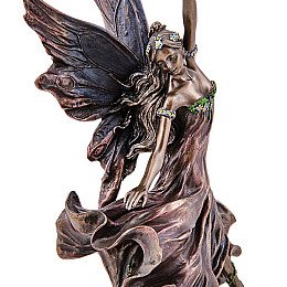 Cтатуэтка колекційна Фея Танцююча Veronese 23х10,5 см Коричневий AL229090