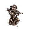 Інтер'єрна статуетка Херувим 17 см Veronese Коричневий AL229096