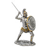 Настільна міні фігурка Спартанець 10.5 см Veronese Сріблястий AL229101