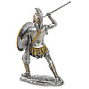 Настільна міні фігурка Спартанець 10.5 см Veronese Сріблястий AL229101