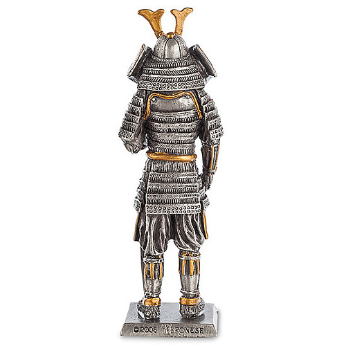 Статуэтка Самурай Сегун Асикага Такаудзи 10.5 см Veronese Сріблястий AL229103