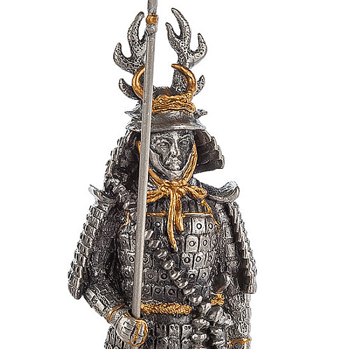 Настільна міні фігурка Самурай Хонда Тадакацу 11.5 см Veronese Сріблястий AL229104