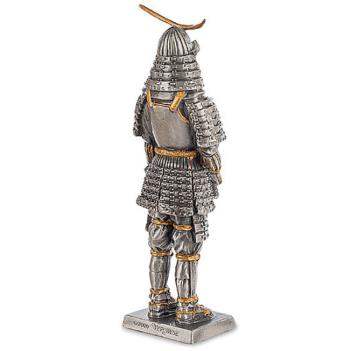 Настільна міні фігурка Самурай Датэ Масамунэ 11 см Veronese Сріблястий AL229105