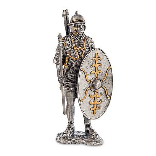 Настільна міні фігурка Середньовічний воїн 10.5 см Veronese Різнокольоровий AL229113