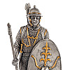 Настільна міні фігурка Середньовічний воїн 10.5 см Veronese Різнокольоровий AL229113