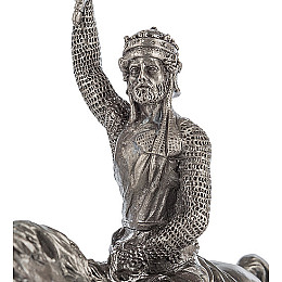 Настільна міні фігурка Річард Левине Серце 16 см Veronese Сріблястий AL229114