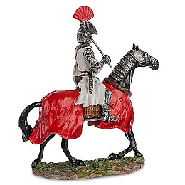 Настільна міні фігурка Конний лицар хрестоносець 10.5 см Veronese Різнокольоровий AL229119