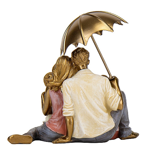 Декоративная статуэтка Happy family 17х17х11см Lefard Разноцветный AL229126