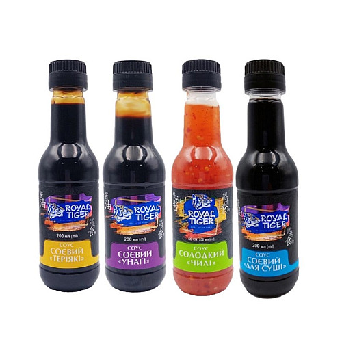 Набор соусов Royal Tiger №1 4 шт