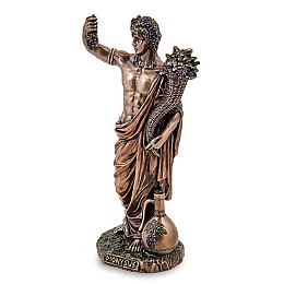 Інтер'єрна фігурка Діоніс Бог виноробства Veronese 15.5 см Коричневий AL229279