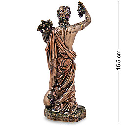 Інтер'єрна фігурка Діоніс Бог виноробства Veronese 15.5 см Коричневий AL229279