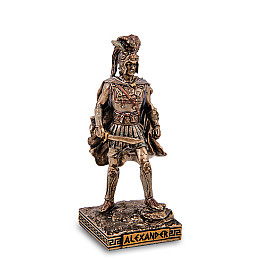 Інтер'єрна фігурка Олександр Македонський Veronese 9 см Коричневий AL229280