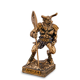 Інтер'єрна фігурка Мінотавр Veronese 9 см Коричневий AL229285