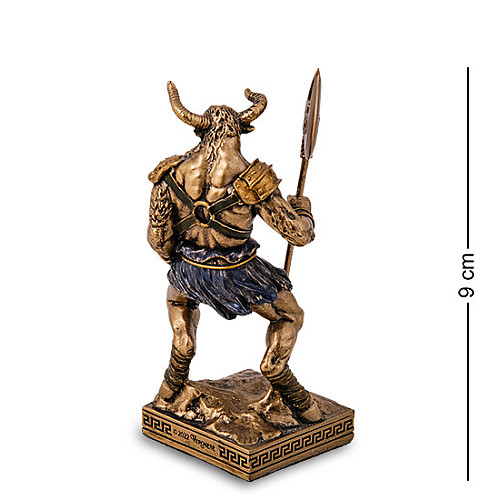 Інтер'єрна фігурка Мінотавр Veronese 9 см Коричневий AL229285