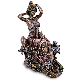 Інтер'єрна фігурка Дама Veronese 21 см Коричневий AL229286