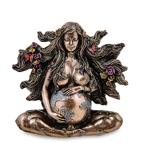 Інтер'єрна фігурка Геї богині Землі та матері всього живого Veronese 12 см Різнокольоровий AL229289