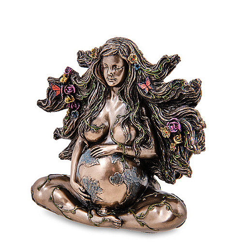 Інтер'єрна фігурка Геї богині Землі та матері всього живого Veronese 12 см Різнокольоровий AL229289