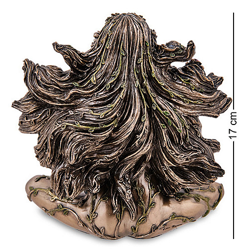 Інтер'єрна фігурка Гея богиня Землі і мати всього живого Veronese 17 см Коричневий AL229290