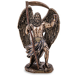 Інтер'єрна фігурка Kronos бог урожаю та землеробства Veronese 18,5 см Коричневий AL229292