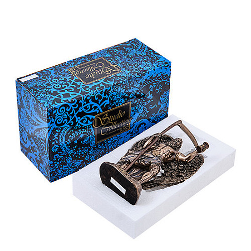 Інтер'єрна фігурка Kronos бог урожаю та землеробства Veronese 18,5 см Коричневий AL229292