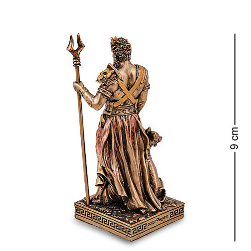 Інтер'єрна фігурка Аїд верховний бог смерті Veronese 9 см Коричневий AL229295