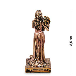 Інтер'єрна фігурка Персефона богиня родючості Veronese 9 см Коричневий AL229296