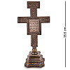 Декоративний хрест Розп'яття Veronese 35,5 см Бронзовий AL229299