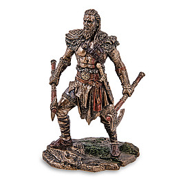 Інтер'єрна фігурка Viking 16 см Veronese Коричневий AL229302