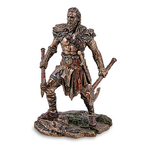 Інтер'єрна фігурка Viking 16 см Veronese Коричневий AL229302