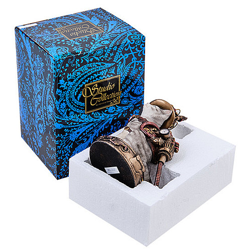 Інтер'єрна фігурка в стилі Стімпанк Mr. Cat Veronese 17 см Різнокольоровий AL229304