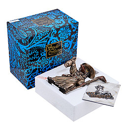 Інтер'єрна фігурка Чумний лікар gold Veronese 14 см Коричневий AL229311