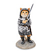 Інтер'єрна фігурка Пусилот котячий лицар Veronese 14 см Різнокольоровий AL229313