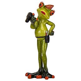 Фігурка Zhabka Перукар 17x7 см ArtDeco Різнокольоровий AL229320