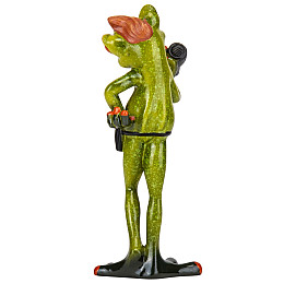Фігурка Zhabka Перукар 17x7 см ArtDeco Різнокольоровий AL229320