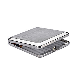 Портсигар Champ на 18 стандартных сигарет Серебристый (40590129)