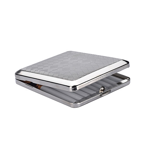 Портсигар Champ на 18 стандартных сигарет Серебристый (40590129)