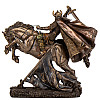 Інтер'єрна статуетка Viking 26х27х9 см Veronese Коричневий AL229434