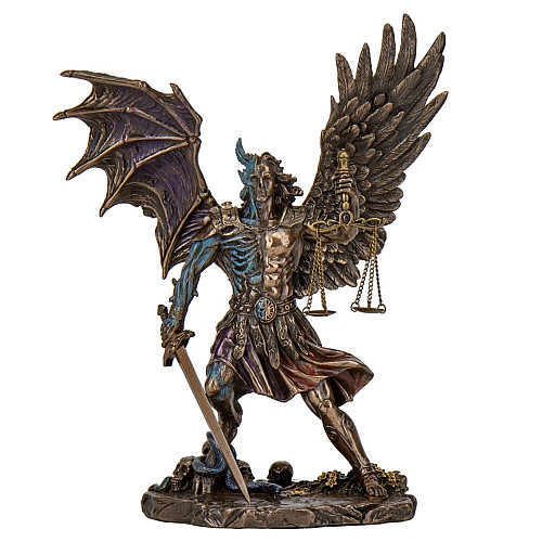 Інтер'єрна статуетка Суд нефілімів 25х20х10 см Veronese Коричневий AL229435