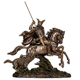 Інтер'єрна статуетка Бог війни і перемоги 35х32х11 см Veronese Коричневий AL229436