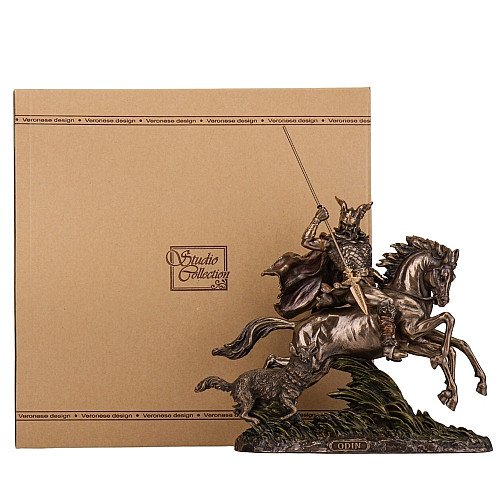 Інтер'єрна статуетка Бог війни і перемоги 35х32х11 см Veronese Коричневий AL229436