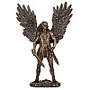Інтер'єрна статуетка Архангел Михаїл 28 см Veronese Коричневий AL229437