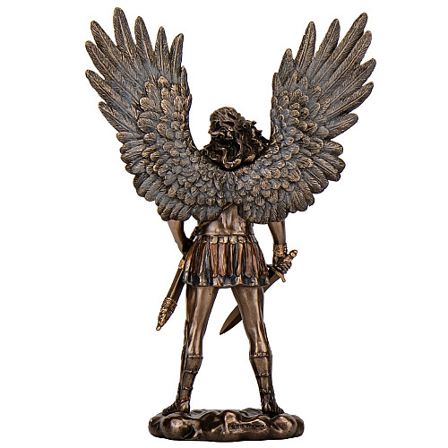 Інтер'єрна статуетка Архангел Михаїл 28 см Veronese Коричневий AL229437