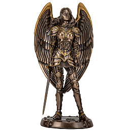 Інтер'єрна статуетка Стімпанк 25х11х10 см Veronese Коричневий AL229440