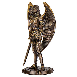 Інтер'єрна статуетка Стімпанк 25х11х10 см Veronese Коричневий AL229440