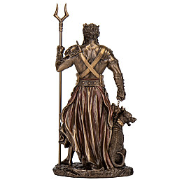 Інтер'єрна статуетка Бог підземного світу 27х12х11 см Veronese Коричневий AL229445