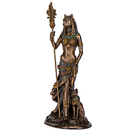 Інтер'єрна статуетка Богиня любові та домашнього вогнища 27х14х10 см Veronese Коричневий AL229446