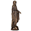 Інтер'єрна статуетка Діва Марія 23х6х8 см Veronese Коричневий AL229448