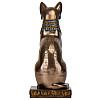 Інтер'єрна статуетка Єгипетська кішка 30х16х13 см Veronese Різнокольорова AL229450